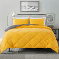 Lightweight 2 Pieces Comforter Set Twin Quilted Duvet Insert