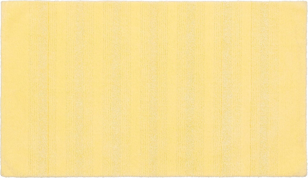 Essence Rubber Ducky Yellow 30" X 50" Non Slip, Easy to Clean Machine Washable,Soft Nylon Bath Rug Perfect for Any Home